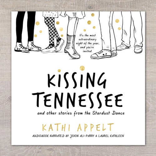 Couples design with the title 'Kissing Tennessee Ebook cover'