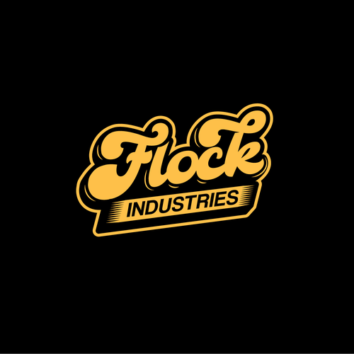 Fabric logo with the title 'FUN FUZZY/SUEDE/FABRIC TEXT LOGO'
