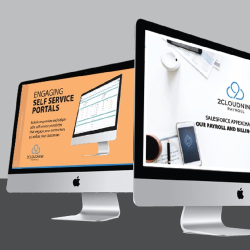 Software design with the title '2CLOUDNINE'