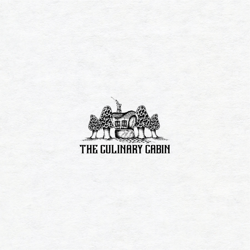 Cuisine design with the title 'The Culinary Cabin'