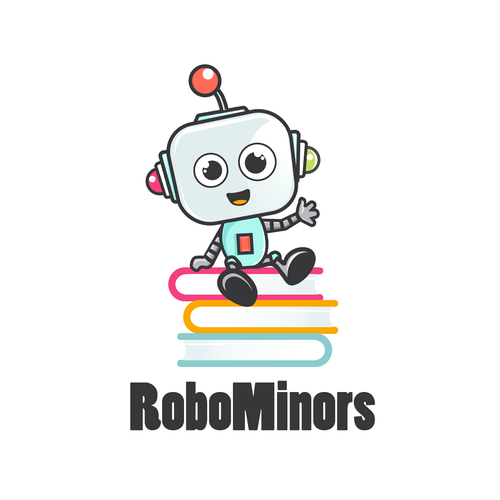Robotics design with the title 'logo concept for robotics education company'