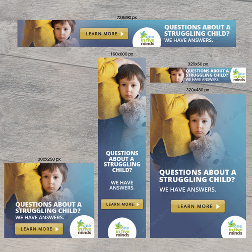 Sad design with the title 'Banner ad design'