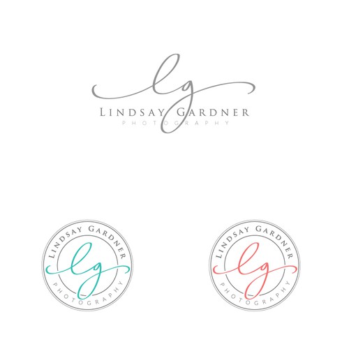 Calligraphy logo with the title 'Lindsay Gardner Photography'