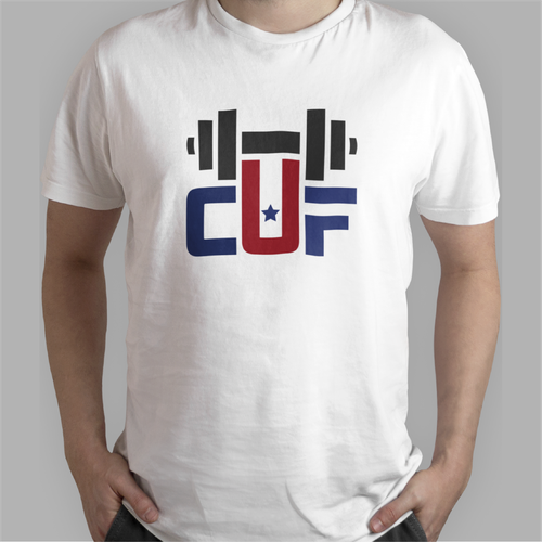 Physical logo with the title 'FITNESS LOGO'