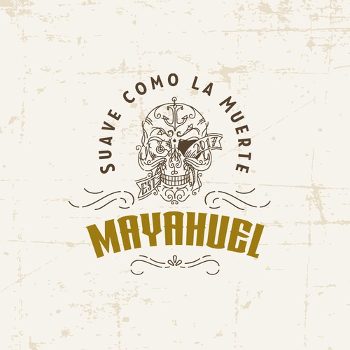 Brown logo with the title 'Logo for Premium Tequila '