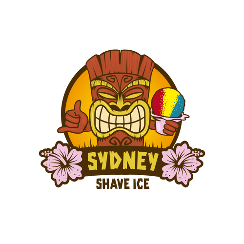 Hawaii logo with the title 'Sydney Shave Ice'