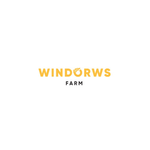 Grain logo with the title 'WIndrow farm'
