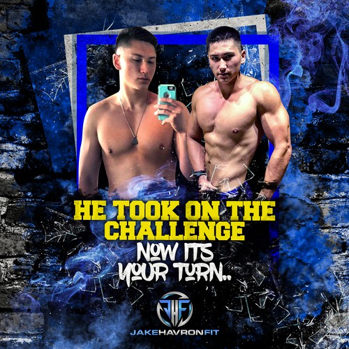 Crossfit design with the title 'Social Media Banner'