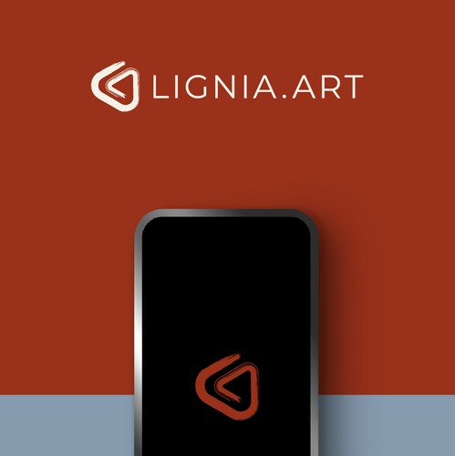 Artist brand with the title 'Logo for Lignia.ART'