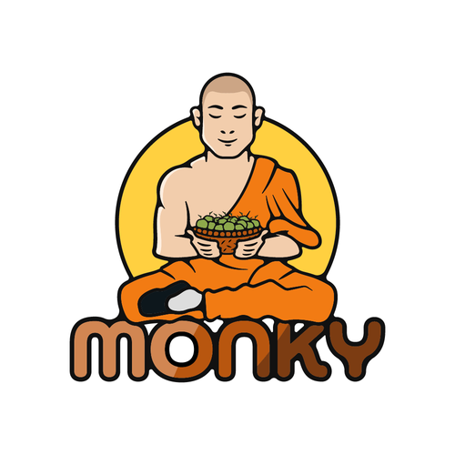 Monk logo with the title 'Monky'