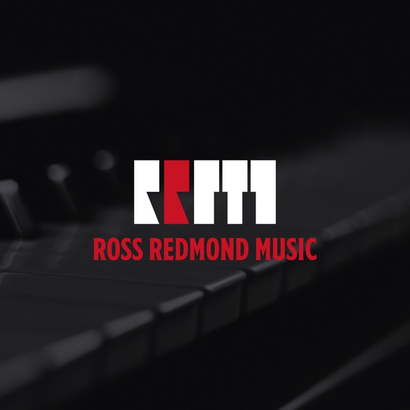 Music design with the title 'A Signature in Keys'