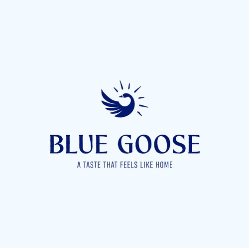 Swan logo with the title 'Blue Goose'