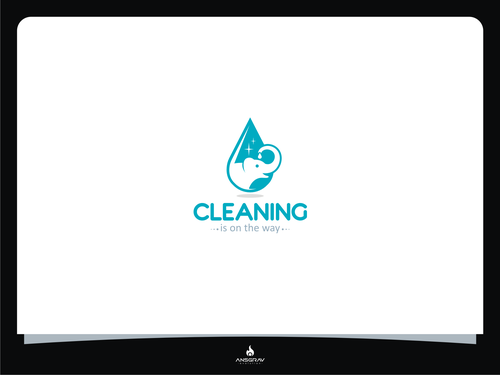 Washing logo with the title 'logo for Cleaning Ordering Website'