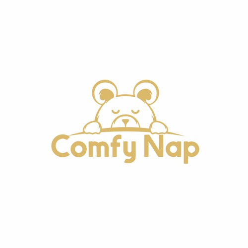 Comfortable design with the title 'Logo concept for Comfy Nap'