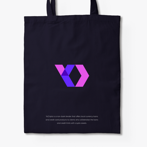 Credit card design with the title 'YoCripto'