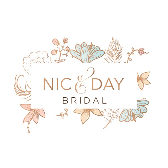 Bridal logo with the title 'Nic & Day  bridal  '