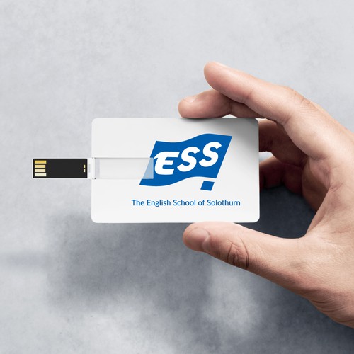 English logo with the title 'Logo Design for The English School of Solothurn'