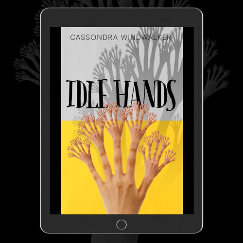 Scary book cover with the title 'Hands'