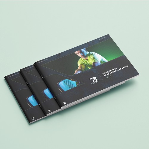 Fitness design with the title 'Identity for Athletic Apparel brand.'