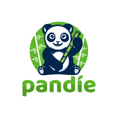 Bamboo design with the title 'PANDIE'