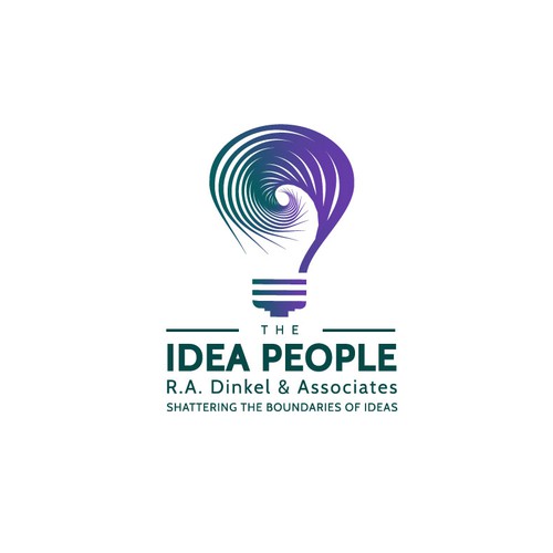 Distribution logo with the title 'he Idea People , R.A. Dinkel & Associates'