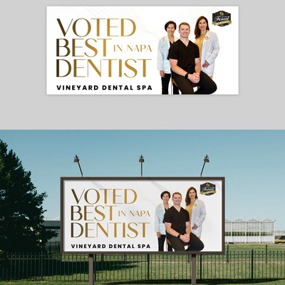 High-End Dental Office Billboard