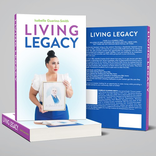 Legacy design with the title 'Living Legacy'