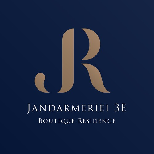 Estate brand with the title 'Logo Concept for Jandarmeriei Residence'