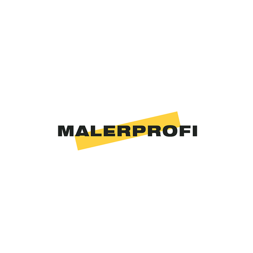 Best logo with the title 'MalerProfi'