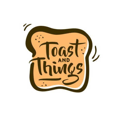 Toast logo with the title 'Logo Concept For Toast and Things'