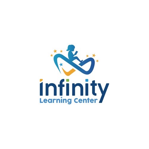 Daycare logo with the title 'Infinity Learning Center'