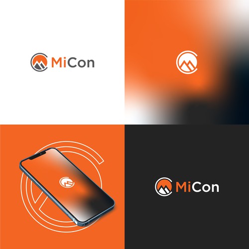 Bill logo with the title 'MiCon Restoration Industry water fire mold logo'