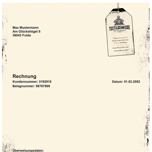 Paper design with the title 'paper business'