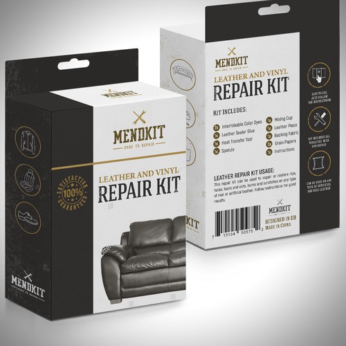 Sofa design with the title 'Package design'