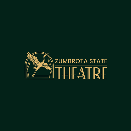 Theater logo with the title 'Elegant Classic Luxurious Logo For Theater'