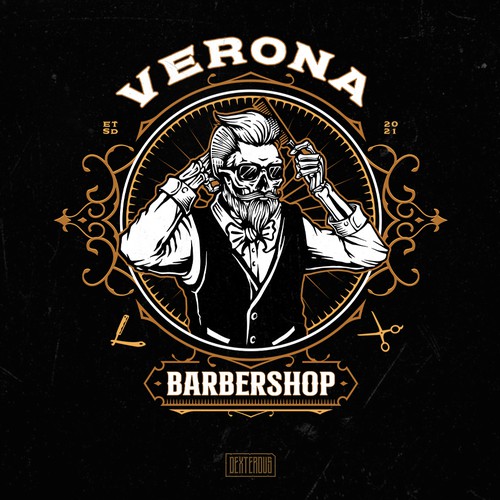 30 LV Barber Logo ideas  barber logo, barber, barbershop design