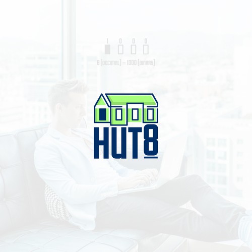 Barn logo with the title 'Line art house'