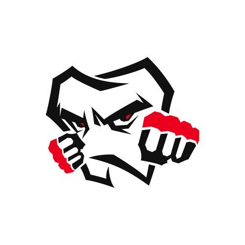 mma fighter logo