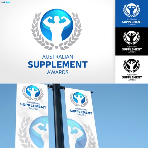 Award logo with the title 'Australian Supplement Awards'