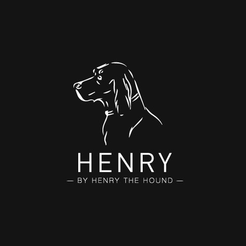 Couture design with the title 'Logo " Henry by Henry the hound" '