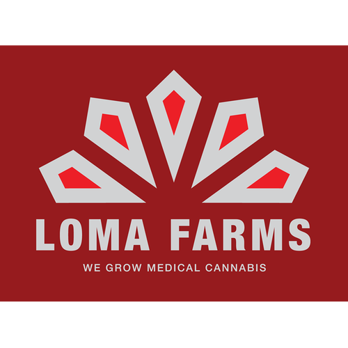 Bauhaus logo with the title 'Bold Logomark for a medicinal cannabis farm'