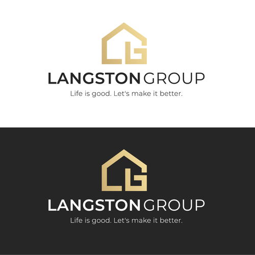 Home brand with the title 'Langston Group'