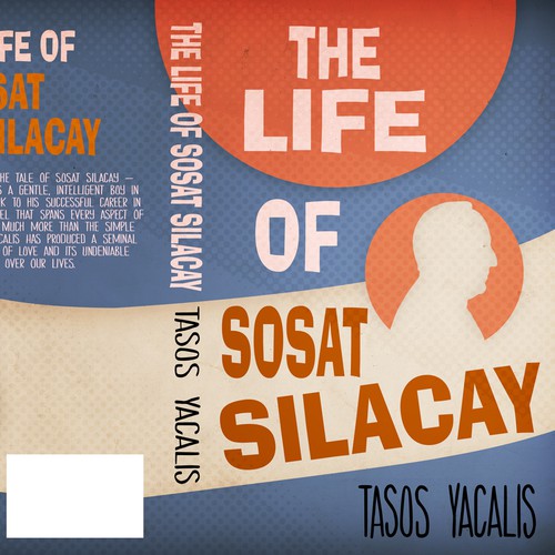 Typography book cover with the title 'The Life of Sosat Silacay'