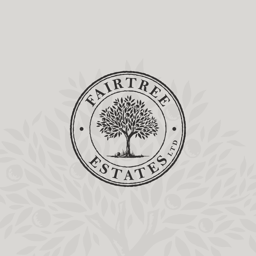 Real estate logo with the title 'Fairtree Estates Ltd'