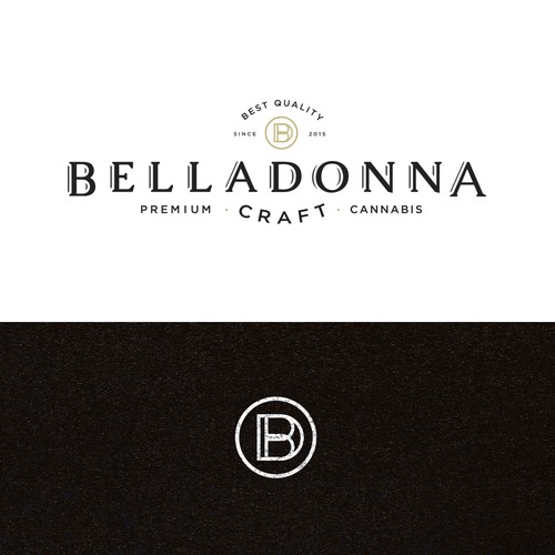 Quality logo with the title 'BellaDonna'