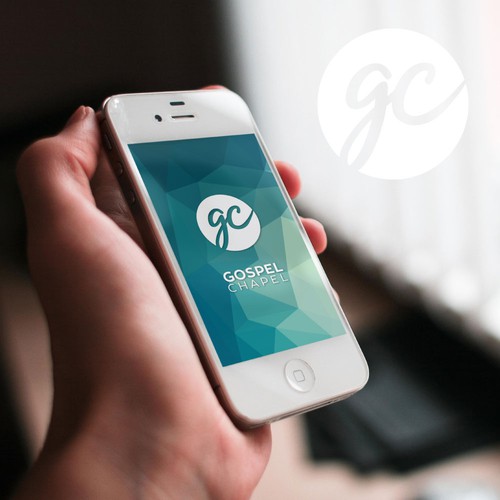 Gospel design with the title 'New logo for a church in Texas'