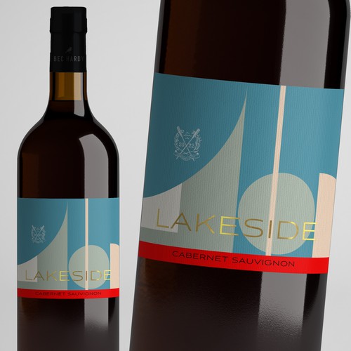 Wine label with the title 'wine label'