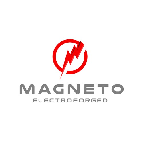 Thunderbolt logo with the title 'Lightning bolt logo design'