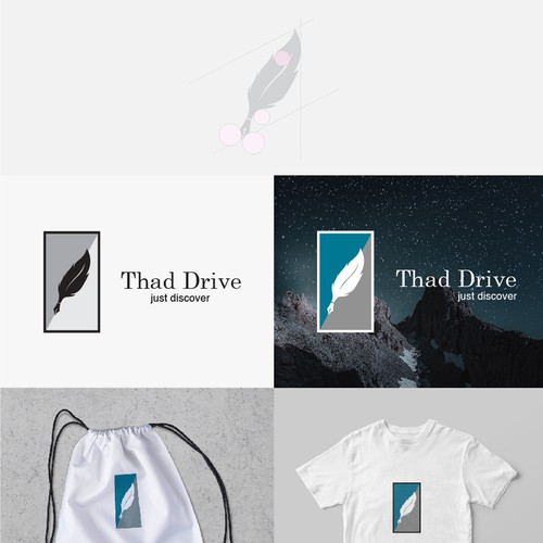 Shirt logo with the title 'Thad Drive'