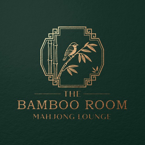 Luxury brand with the title 'Logo for mahjong lounge'
